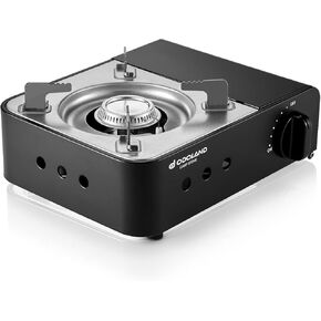 Odoland Portable Camping Stove 2100W Camp Stove Lightweight Butane Gas Stove for Camping Cooking Outdoor Backpacking and Picnic