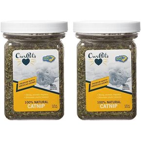 Our Pets Premium Catnip - 1.25 oz Jar of High Potency Catnip - 100% North American Grown