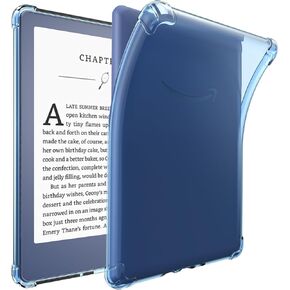 HZD Clear case for All-New Kindle Paperwhite 11th Gen 2021 and Paperwhite Signature Edition (6.8"), Soft Lightweight TPU Shockproof Back Cover (11th 2021), Clear