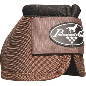 Professional's Choice Ballistic NO Turn Overreach Bell Boots Sizes (Chocolate, Large)