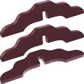 Taiyin 3 Pcs Pet Gate Support Feet Wooden Reinforcement Fitting Dog Panel Isolation Fence Free Standing PET Gate Dog Fence Panels for Configurable Wood Dog Gate Doggie Guardrail, Brown in Kuwait