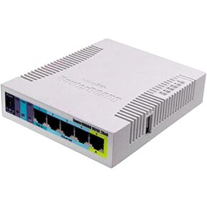 Mikrotik RouterBoard RB951Ui-2HnD 2.4GHz SOHO Wireless Access Point with Antennas Built in and 5 Ethernet Ports
