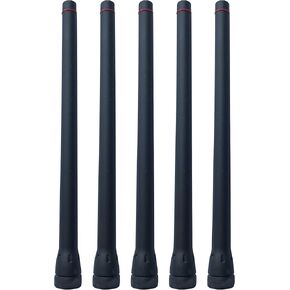 VHF Antenna FA-SC55V Replacement Long Antenna 136-174 MHz for Icom Portable Two Way Radios IC-F11 IC-F14S IC-F30 IC-F33GS IC-F3001 F3011 F3021 F3061 F70T F70S(5 Pack)