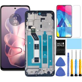 for Motorola G Power [2024 Version] Screen Replacement with Frame for Moto G Power 2024 Screen Replacement kit XT2415 XT2415-1 XT2415-5 XT2415V LCD Display Digitizer Touch Screen Assembly 6.5 "