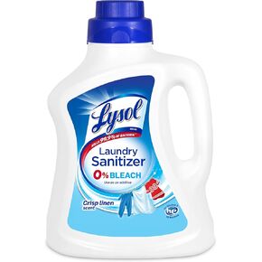 Lysol Laundry Sanitizer Additive, Bacteria-Causing Laundry Odor Eliminator, 0% Bleach Laundry Sanitizer, color, , Multi 90 Fl Oz Crisp Linen