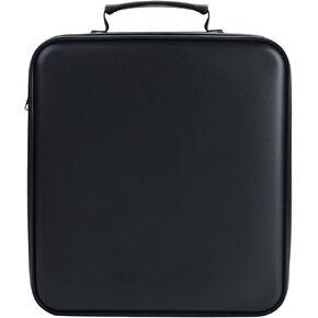CD Case DVD Holder Storage: 320 Capacity DVD Case Organizer Large CD Storage Protective DVD Binder CD Wallet