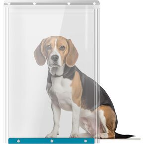XL Dog Door Replacement Flaps,Compatible with Ideal Pet Products Designer Series DSPRFXL RFXLN, Measures 10 1/2"x15",Longer Lasting, Flexible, Magnetic