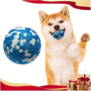Mankoda Dog Balls, Indestructible Tennis Balls for Dogs, Durable Bouncy Dog Toy Balls for Aggressive Chewers, Interactive Dog Toys for Fetch Game, Lightweight Floating Dog Water Toy (4 Pack)