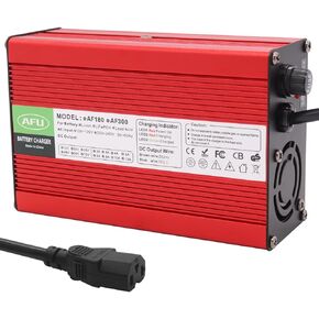 60V 3A Charger 60V Lead Acid Battery Charger Used for 60V Lead Acid AGM Gel VRLA OPZV Battery 69V Smart Charger (DC Output 3pin C13 Connector)