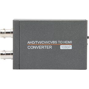 AHD TVI CVI CVBS to HDMI Converter Adapter, Full HD 720P 1080P 3MP 4MP 5MP 8MP BNC to HDMI Video Adapter for Monitor HDTV DVR, Convert TVI CVI AHD CVBS BNC Video to HDMI
