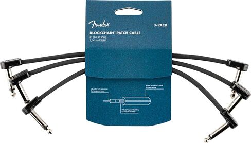Fender Blockchain 24" Patch Cable, 3-Pack, Straight/Angle in Kuwait