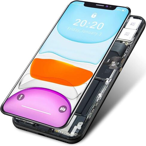 for iPhone Xs MAX Screen Replacement：6.5 Inch Digitizer Assembly with Screen Protector with Repair Tool Kit for A1921, A2101, A2102, A2103, A2104 in Saudi Arabia
