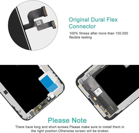 for iPhone Xs MAX Screen Replacement：6.5 Inch Digitizer Assembly with Screen Protector with Repair Tool Kit for A1921, A2101, A2102, A2103, A2104 in Saudi Arabia