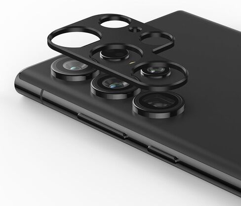 Camera Lens Protector for Samsung S24 Ultra Alloy Ring Camera Cover Lens Shield [Tempered Glass] [Case Friendly] [Premuim Metal] Purple one set in Saudi Arabia