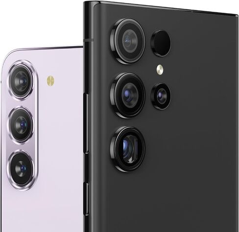 Camera Lens Protector for Samsung S24 Ultra Alloy Ring Camera Cover Lens Shield [Tempered Glass] [Case Friendly] [Premuim Metal] Purple one set in Saudi Arabia