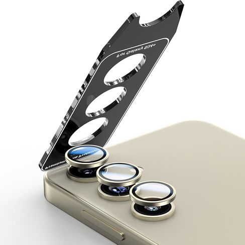 Camera Lens Protector for Samsung S24 Ultra Alloy Ring Camera Cover Lens Shield [Tempered Glass] [Case Friendly] [Premuim Metal] Purple one set in Saudi Arabia
