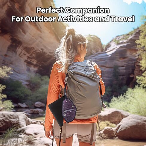 Rquite Female Urinal Pee Cloth Set, Portable Female Urination Device, Reusable Pee Funnel & Rag with Discreet Carry Bag, Silicone She Pee Cup for Womens Stand to Pee Camping Gear Hiking Accessories in Saudi Arabia