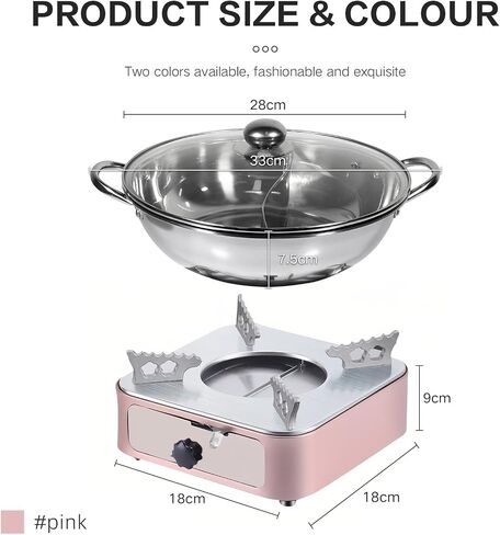 Drawer Alcohol Stove, Rust-Resistant Wear Portable Alcohol Stove, High Combustion Efficiency, Suitable For Outdoor Camping Cooking Picnic (Rose Gold (Single Furnace)) in Saudi Arabia