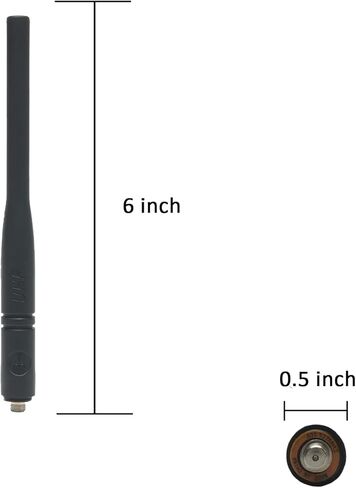 PMAD4120 PMAD4120A UHF 403-527MHz Stubby Antenna for XPR3300 XPR3500 XPR7350 XPR7550 DP4000 XPR3000 XPR3000e XPR7550 XPR7380 XPR75800 Walkie Talkie Two Way Radio 4Pack in Kuwait