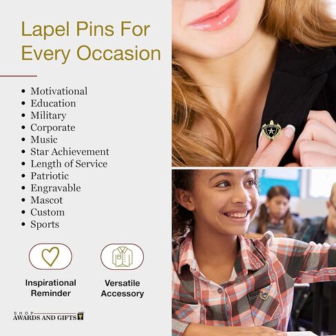 SHOP AWARDS AND GIFTS HP Series 1 Inch Lapel Pins in Kuwait