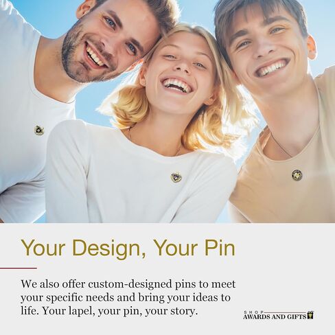 SHOP AWARDS AND GIFTS HP Series 1 Inch Lapel Pins in Kuwait