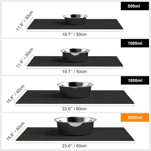Raised Dog Bowl Stand for Medium & Large Dogs, Pet Food and Water Bowl, Tall Dog Food Bowl Stand,Adjustable Wide 7-10.7" Heights 9.8-13.4", Strong Elevated Dog Bowl Holder in Saudi Arabia