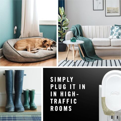 Febreze Unstopables Odor-Fighting PLUG Air Freshener, Fresh, (2) .87 fl. oz. Oil Refill in Kuwait