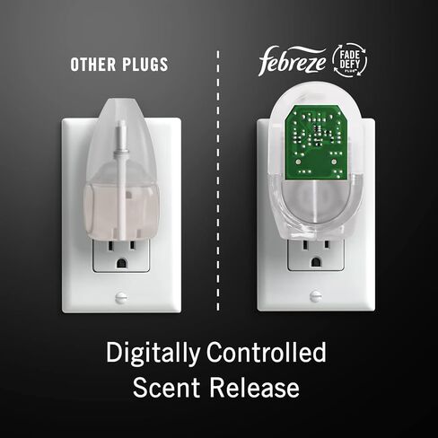 Febreze Unstopables Odor-Fighting PLUG Air Freshener, Fresh, (2) .87 fl. oz. Oil Refill in Kuwait