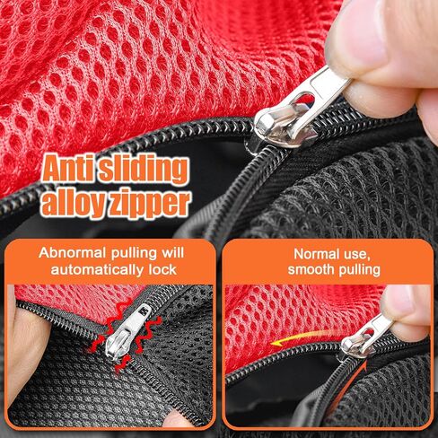 Tomkas Dog Sling Carrier for Small Dogs Puppy Carrier for Small Dogs (Red Mesh, S -Up to 5 lbs) in Kuwait