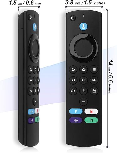 Replacement L5B83G (3rd GEN) Voice Remote Control Fire AMZ Smart Tvs fit for Smart TVs Lite, Cube (1st Gen and Later), Smart TVs Stick (2n Gen, 3rd Gen, Lite 4K) in Saudi Arabia