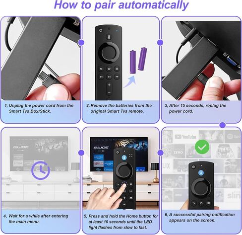 Replacement L5B83G (3rd GEN) Voice Remote Control Fire AMZ Smart Tvs fit for Smart TVs Lite, Cube (1st Gen and Later), Smart TVs Stick (2n Gen, 3rd Gen, Lite 4K) in Saudi Arabia