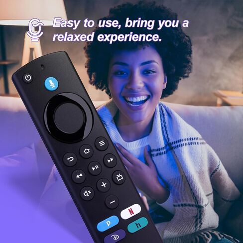 Replacement L5B83G (3rd GEN) Voice Remote Control Fire AMZ Smart Tvs fit for Smart TVs Lite, Cube (1st Gen and Later), Smart TVs Stick (2n Gen, 3rd Gen, Lite 4K) in Saudi Arabia