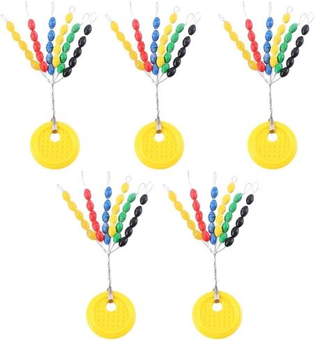 150 Pcs Colorful Rubber Fishing Bobber Stopper, 30 in 1 Float Stops Colorful Oval Fishing Bobber Float Stops Space Beans, Terminal Tackle and Accessories in Saudi Arabia