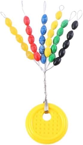 150 Pcs Colorful Rubber Fishing Bobber Stopper, 30 in 1 Float Stops Colorful Oval Fishing Bobber Float Stops Space Beans, Terminal Tackle and Accessories in Saudi Arabia