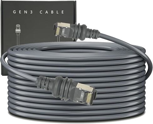 كابل Starlink Gen 3، كابل Starlink Gen 3 القياسي، كابل بديل Gen 3، كابل V3 قياسي مقاوم للماء كابل Starlink Ethernet Gen 3 (150FT) in Saudi Arabia