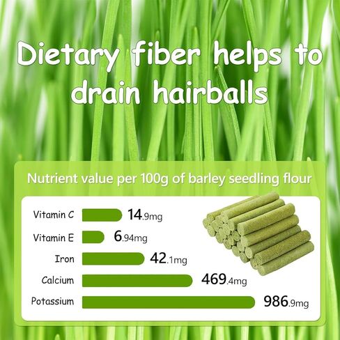 18PCS Cat Grass Teething Sticks, Cat Grass Chew Sticks,Cat Teeth Cleaning Cat Grass Stick， Chew Sticks for Cats, Natural cat Grass Chewing Stick, for Removing Hair Balls and Cleaning Teeth in Saudi Arabia