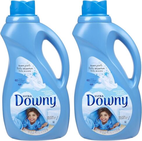 Downy Clean Breeze Liquid Fabric Conditioner (Fabric Softener), 164 Fl Oz, 190 Loads in Saudi Arabia