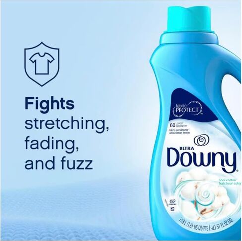 Downy Clean Breeze Liquid Fabric Conditioner (Fabric Softener), 164 Fl Oz, 190 Loads in Saudi Arabia