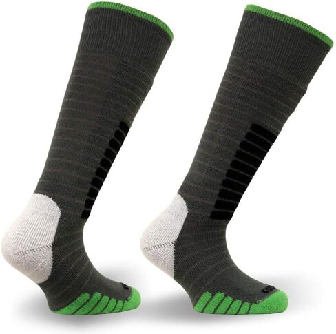 Eurosocks Junior Ski Supreme Socks, Tailored For Children, Padded, Flat Toe Seams, Micro Supreme Warmth-0412J in Saudi Arabia
