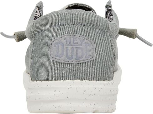 Hey Dude Wally Stretch Canvas North Atlantic Size 8, Men’s Shoes, Men's Slip-on Loafers, Comfortable & Light-Weight in Saudi Arabia