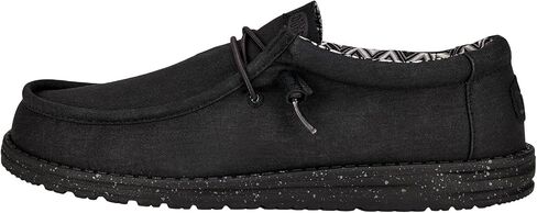 Hey Dude Wally Stretch Canvas North Atlantic Size 8, Men’s Shoes, Men's Slip-on Loafers, Comfortable & Light-Weight in Saudi Arabia