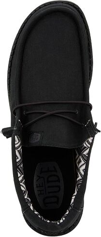 Hey Dude Wally Stretch Canvas North Atlantic Size 8, Men’s Shoes, Men's Slip-on Loafers, Comfortable & Light-Weight in Saudi Arabia