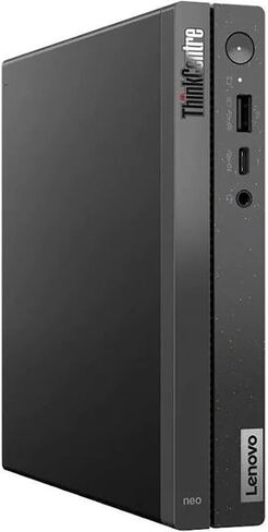 Lenovo ThinkCentre neo 50q Gen 4 12LN000CUS Desktop Computer - Intel Core i5 13th Gen i5-13420H Octa-core (8 Core) - 8 GB RAM DDR4 SDRAM - 256 GB M.2 PCI Express NVMe 4.0 x4 SSD - Tiny - Black in Saudi Arabia