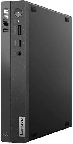 Lenovo ThinkCentre neo 50q Gen 4 12LN000CUS Desktop Computer - Intel Core i5 13th Gen i5-13420H Octa-core (8 Core) - 8 GB RAM DDR4 SDRAM - 256 GB M.2 PCI Express NVMe 4.0 x4 SSD - Tiny - Black in Saudi Arabia