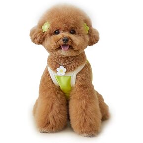 Cat & Dog Bib Lace Scarf Bandana Necklace, Scarfs Accessories for Dogs and Cats (Snow White, M)