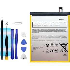 58-000219 26S1014 Replacement Battery for HD 8 7th Gen & 8th Generation SX034QT,Rechargeable 0 Cycle Battery Compatible with HD 8 7th Gen & 8th Generation SX034QT with Repair Tool Kits