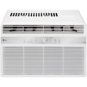 LG 5800 BTU Window Air Conditioners [2023 New] Remote Control Ultra-Quite Compact-size Washable Filter Multi-Speed Fan Cools 260 Sq.Ft. Small Room AC Unit air conditioner Easy Install White LW6023R