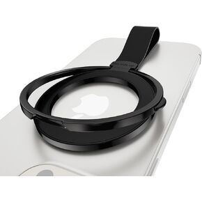 Magnetic Phone Grip Holder Compatible with iPhone 16 Pro Max,16 Plus,16 Pro,16 15 14 13 12 Mini, Magsafe Ring Stand Adjustable Kickstand, Removable Magsafe Finger Loop, Wireless Charging Compatible