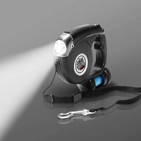 Medium Retractable Leash with Led Light (Blue) (LCK JZ MDRL)