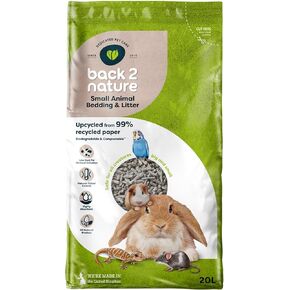 Back 2 Nature Back 2 Nature Small Animal Biodegradeable Paper Litter 20ltr